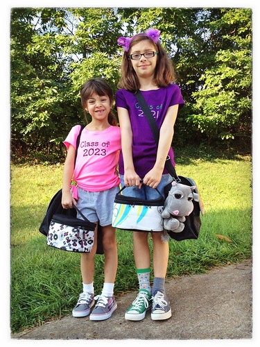 First Day of Second and Fourth Grade!