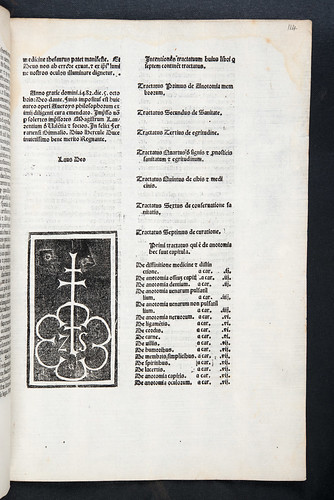 Colophon and printer’s device from Averroes: Colliget