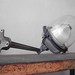 RARE MATCHING PAIR OF VINTAGE YARD/SUBSTATION LIGHT FIXTURES MANUFACTURED BY HOLOPHANE, ORIGINAL AND COMPLETE VISIT MY EBAY STORE APPLETON ESALES
