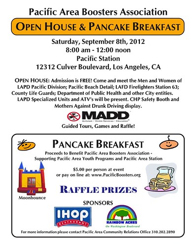 LAPD Open House and Pancake Breakfast 2012