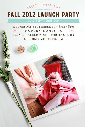 Colette Patterns party at Modern Domestic!
