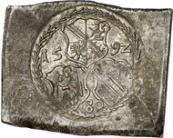 Thaler Klippe of 80 Kreutzers, 1593