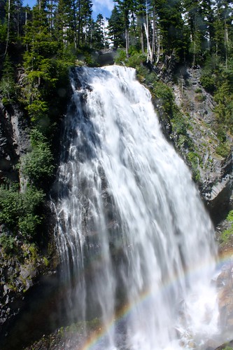 Waterfall Near Mt Rainier
