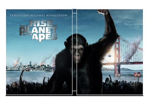 Rise of the Planet of the Apes Steelbook Template 3