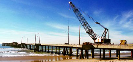 Venice Pier Construction