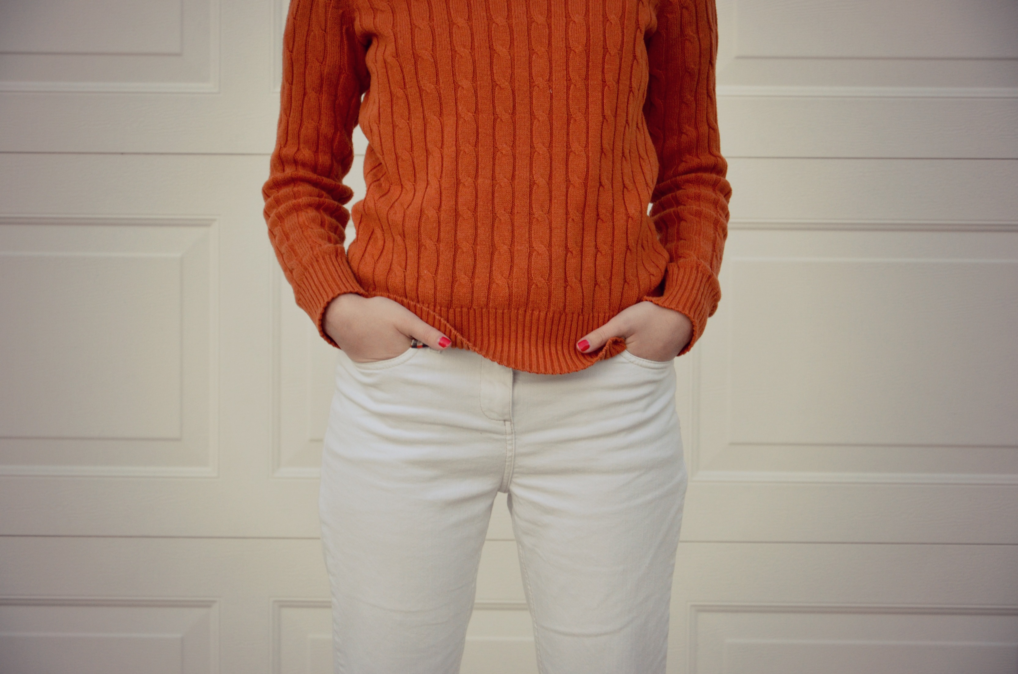 What I Wore - Time is Love ❘ Modest ❘ Fashion ❘ Fall ❘ Wearing White Jeans in the Fall ❘ Boden