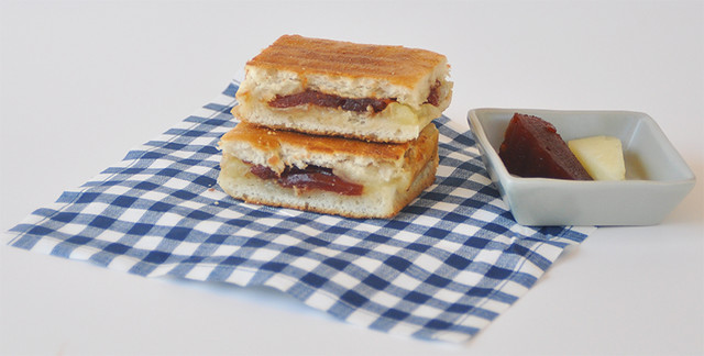 Manchego and Guava Paste Grilled Cheese