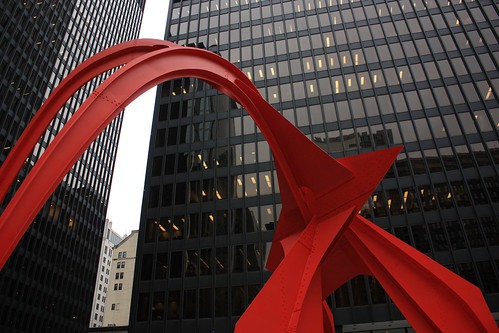 Chicago Flaming by Alexander Calder