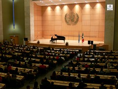 Pianista mexicano Viladoms ofrece concierto en la ONU Ginebra