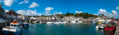 Panorama of Padstow Harbour