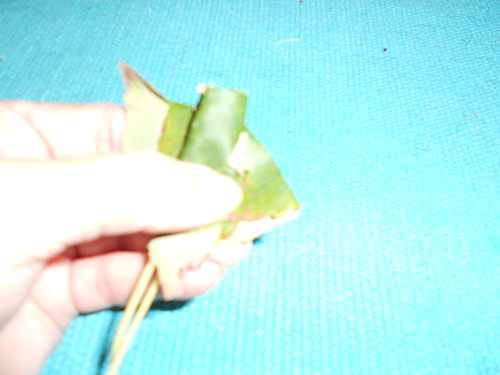 Fold 2nd leaf corners