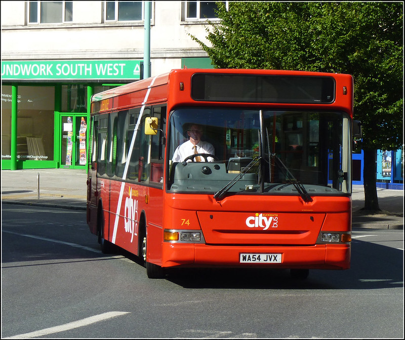 Plymouth Citybus 074 WA54JVX