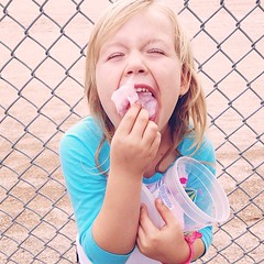 Lucy has a singular objective when attending her cousins baseball games. Treats.