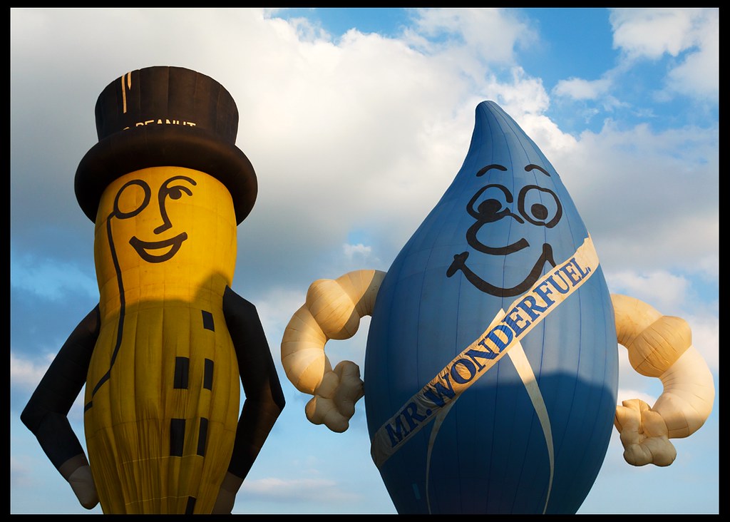 Mr Wonderfuel and Mr Peanut