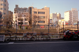 Scene near the Sugamo Station.