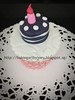 3D Birthday Cake Fondant Cupcake