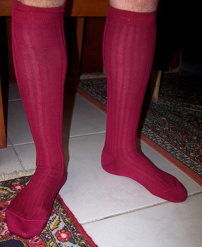 Sebago classic loafers-OTC vieux rose Figaret dress socks_04 by jbcbgfr