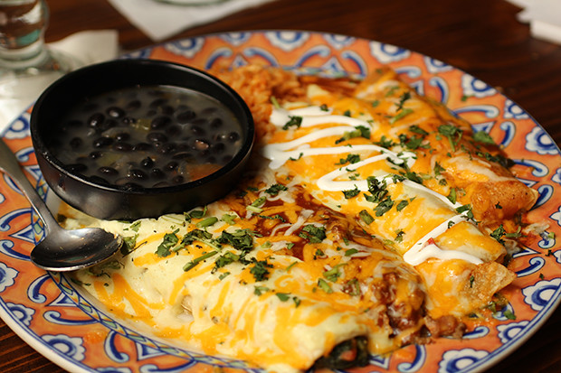 Four Amigos Enchiladas, Don Pablo's, Sarasota, FL, Restaurant Review