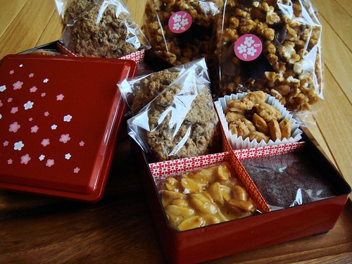 Homemade Candies & Cookies In Japanese Box