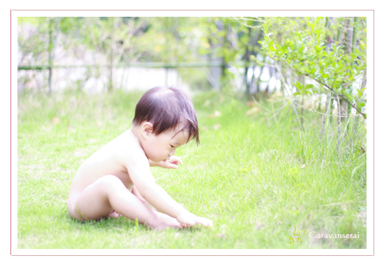赤ちゃん写真　子ども写真　家族写真　出張撮影　屋外　瀬戸市　豊田市　名古屋市
