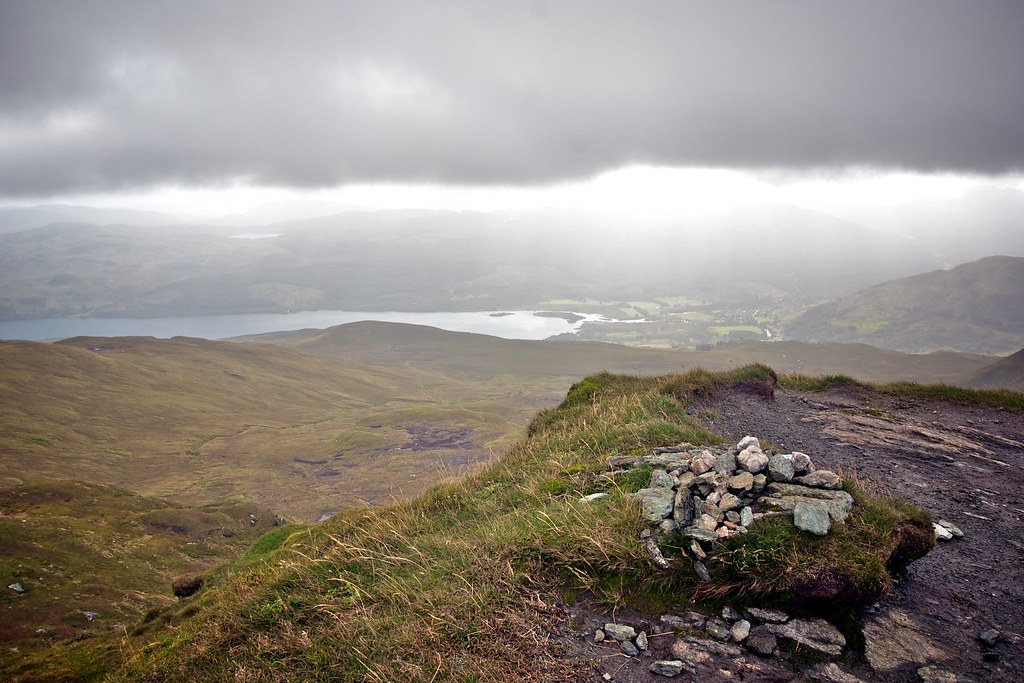 Summit of Beinn nan Eichan