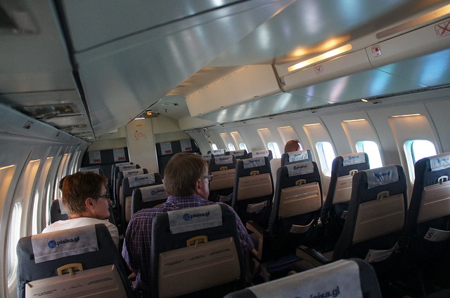 Inside Air Greenland!