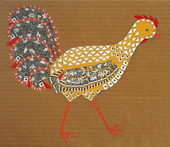 Chicken Collage Day 26 (August 17, 2012) by randubnick