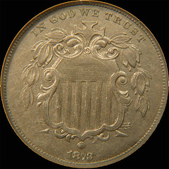 1873 Shield NIckel