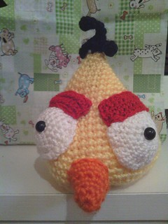 Angry birds amarillo frontal