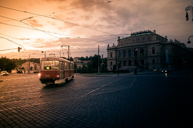 Prague streetcar