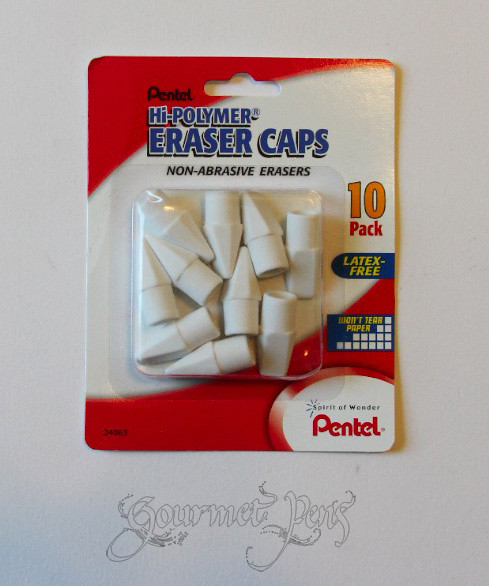 Pentel Hi Polymer Eraser Caps