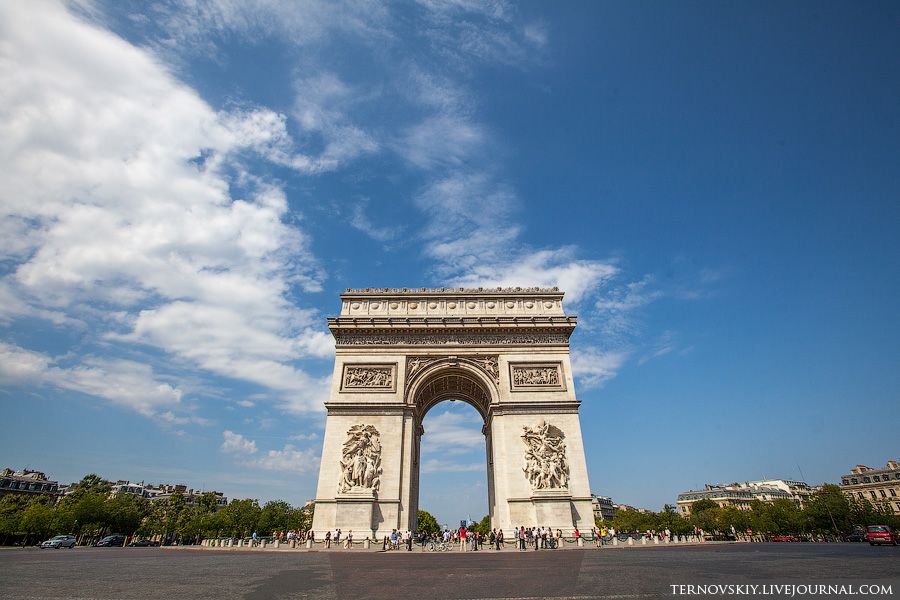 Париж с Триумфальной арки IMG_0581-mini