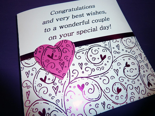 Congratulation Wedding Day Card by InspiredByScript.com