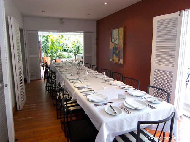 Large reserved table