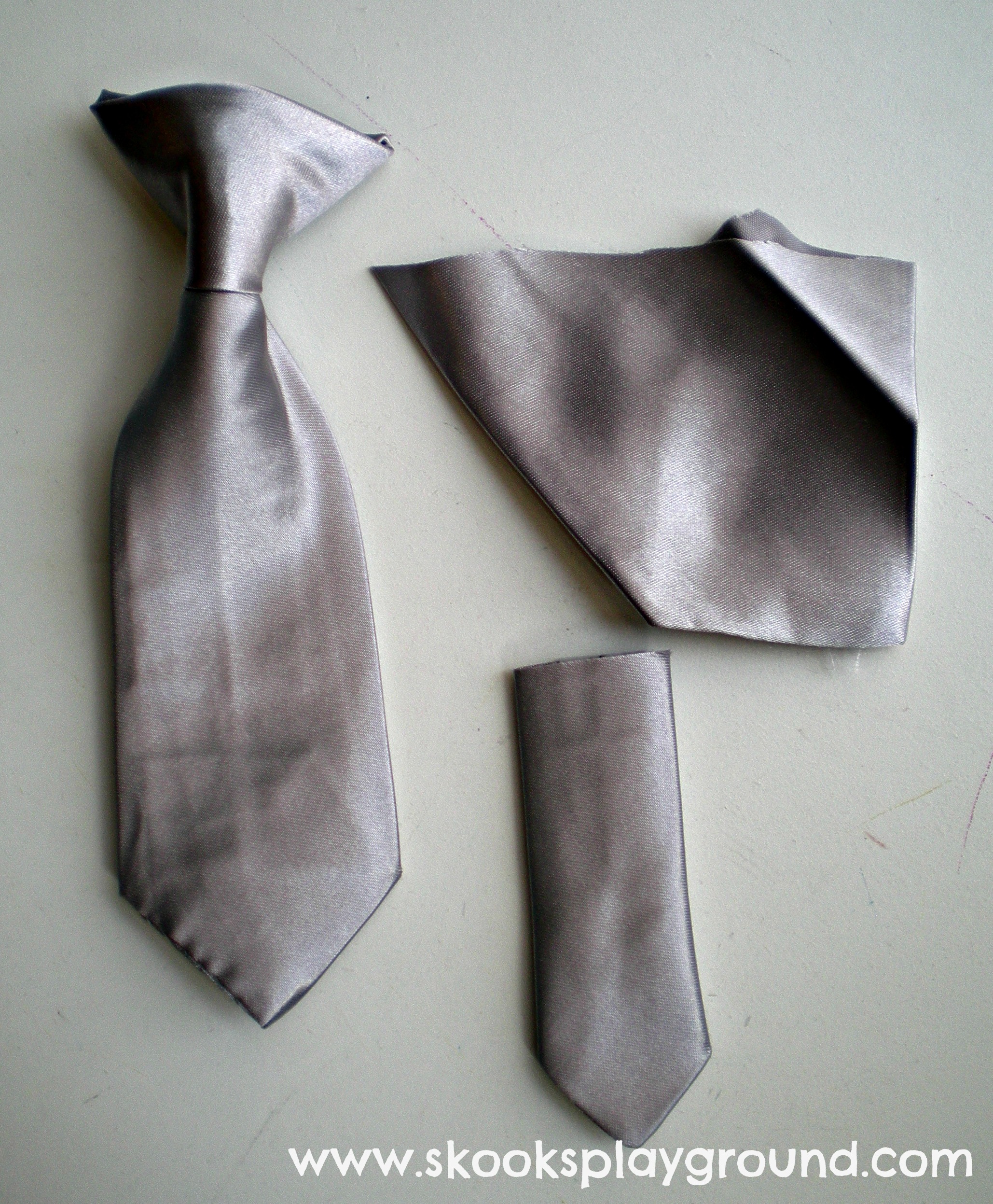 Deconstructed Reconstructed Tie