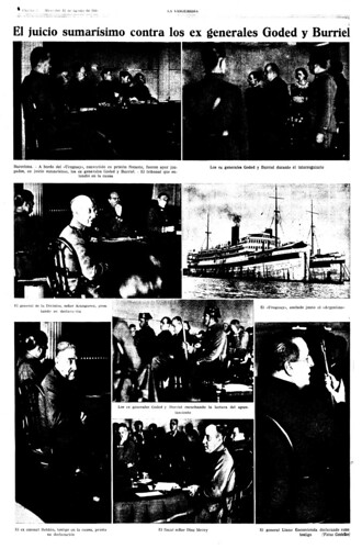 Barcelona, 11 de agosto de 1936, «El juicio sumarísimo contra los ex generales Goded y Burriel» fotos: Agustí Centelles i Ossó. by Octavi Centelles