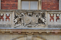 Royal crest at Sandringham House