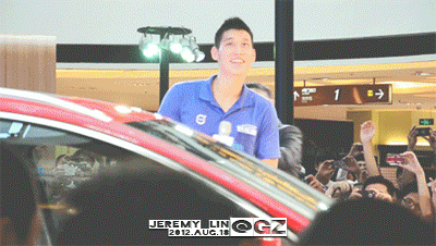 August 18th, 2012 - Jeremy Lin attends a roadshow event in Guangzhou for the Volvo V60