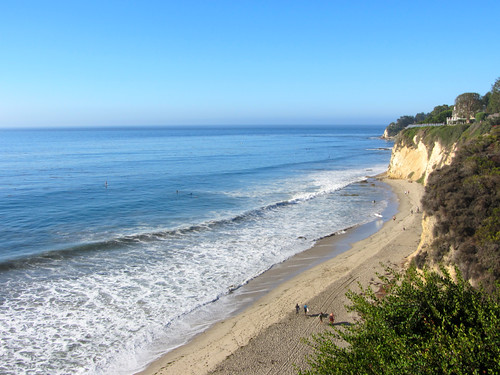 paradise cove, looking north