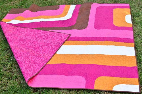 Groove Quilt back