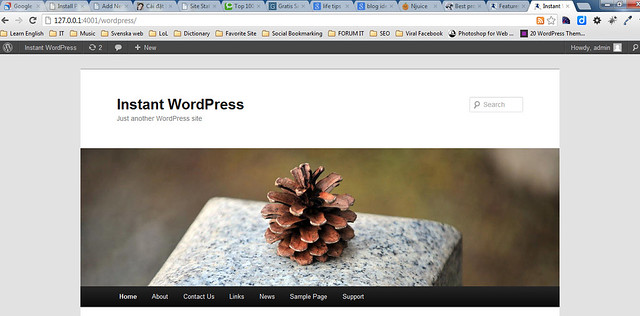 Cài đặt WordPress trên localhost với 1 cú click 4
