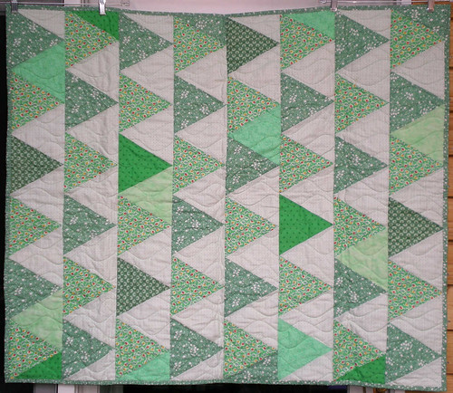 39x46 green triangle by Anonymous