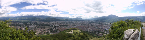 Panoramique depuis le mont Jalla (10mm)