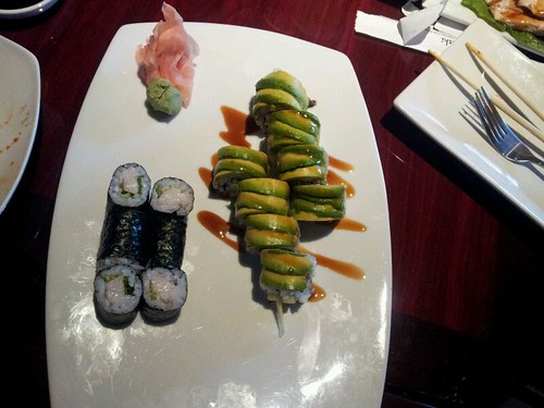 Yellow Tail and Scalion Roll @ Koi Sushi by vegita6879