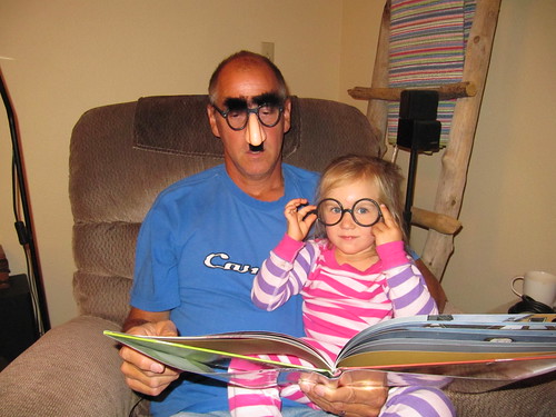 reading books with Papa by Southworth Sailor