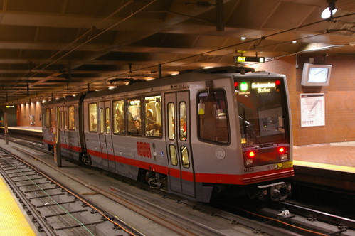 MUNI Metro in Castro Sta, San Francisco, California, United States /Aug 24, 2012