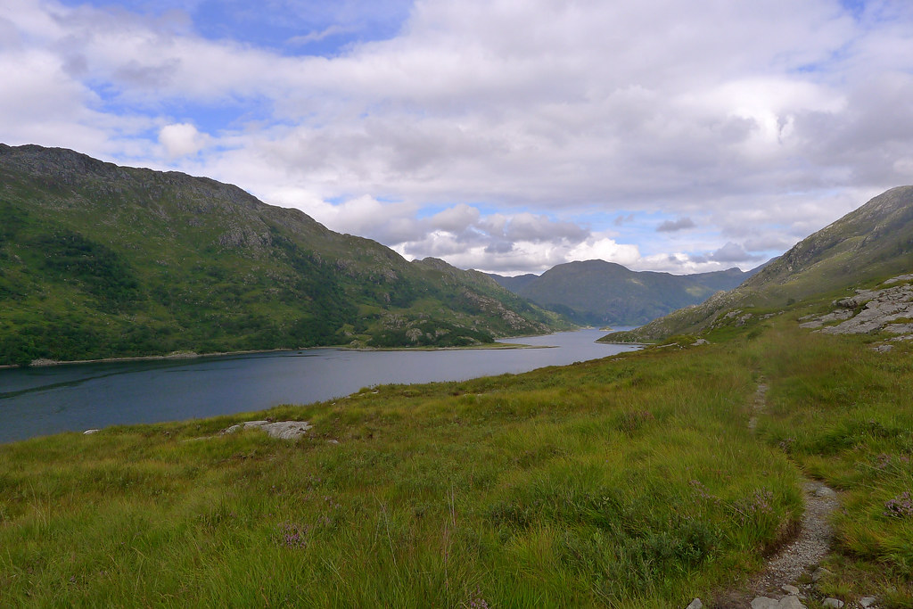 The path to Kinlochhourn