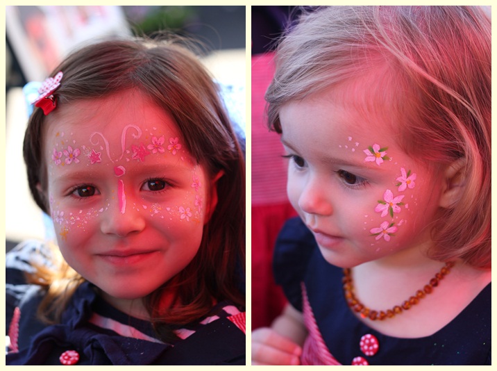 A spot of face painting