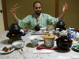 Traditional japanese breakfast