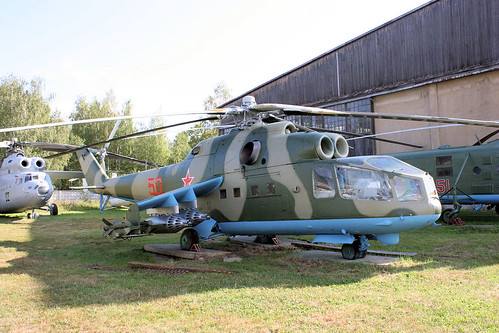 Mil Mi-24A 50 red